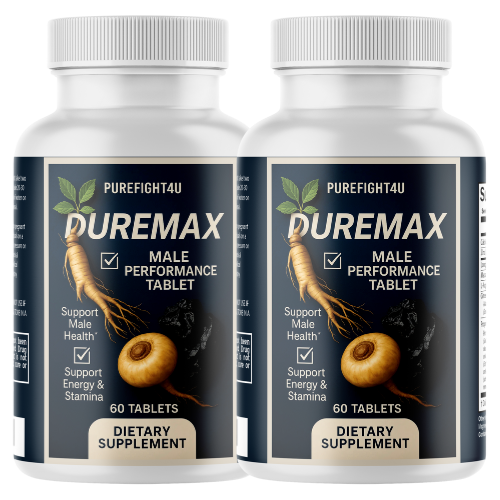 Duremax Tablets for Strength & Endurance Supplement, 2 Bottles