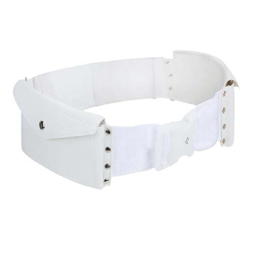 Ihram Belt for Hajj and Umrah Adjustable Waist Belt with 2 Pockets Unisex Arab Muslim Prayer Waist Bag Fanny Pack