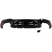 . Compatible With BMW G30 F90 M5 with M Sport Bumper M5 Style 2017-on Gloss Black Rear Bumper Diffuser Lip Protector Guard 530i 520i 540i