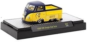 M2 Machines Detroit Muscle 1/64 Scale Diecast 32600-82 24-60 1960 Peanut V-Dub Shorty Single Cab Truck