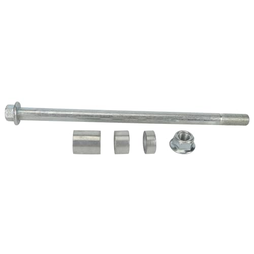 220mm Rear Wheel Rim Axle with Bushing for 10 Wheels 50cc 70cc 110 125cc Dirt Pit Bike