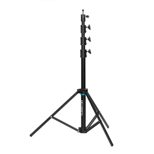 Flashpoint Pro Heavy-Duty Air-Cushioned Auto Light Stand 9