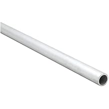 3/4" OD 6061-T6 Aluminum Tube, B210, 16 Gauge (.065), Smooth Drawn, Mill ID/OD - 1' Section