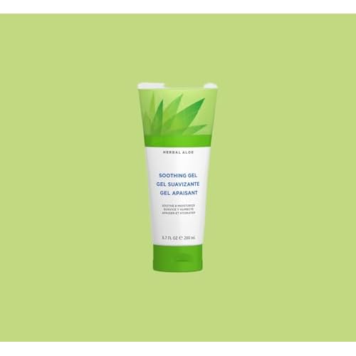 Herbal Aloe Soothing Gel 6.7oz | No Added Prabens | No Added Sulphates | No added colors or dyes | Includes Botanical | 200 ml |