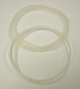 Medical Platinum Cured Silicone Micro Tubing / 0.078" ID x 0.125" OD (+/- .003") = 1.98mm ID x 3.18mm OD (+/- .076mm) / (50' Coil)