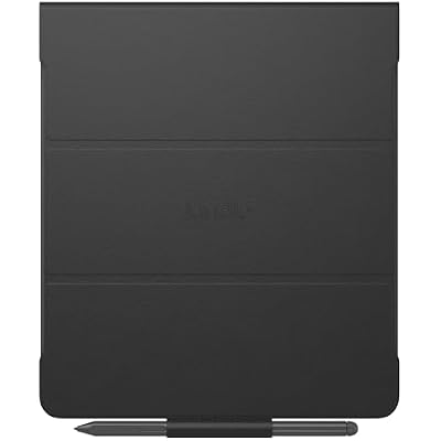 Amazon Kindle Scribe Leather Folio Cover with Magnetic Attach, Sleek Protective Case