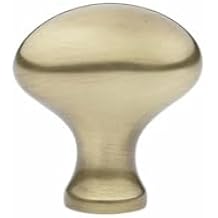 Emtek 86016US7 Egg 1.25 in Cab Knob, French Antique Brass