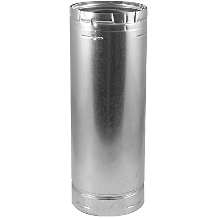 Simpson Dura-Vent 8GV36 Duravent 8x36 Type B Vent Pipe, Aluminum