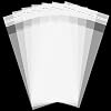 6x9 Inches 120 Pcs Self Sealing Cellophane Bags, Clear Cookie Bags for Gift Packaging, Candies, Dessert, Goodie, Party Favors