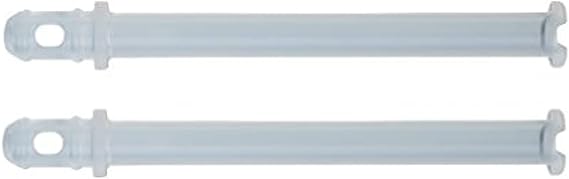 2-Pack Nespresso Delonghi Lattissima Plus Aspiration Milk Tube Suction Silicone Pipe 5313226701