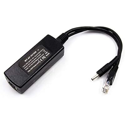 PoE Texas 802.3af Power Over Ethernet PoE Splitter with 5 Volts 10 Watts Output - for 5V Non-PoE Security Camera and Devices Like Foscam, Sonoff, Tablet, USB, Dropcam, Raspberry Pi and Others