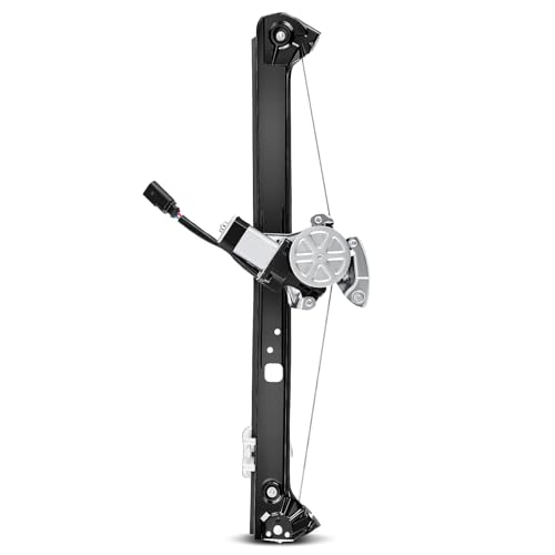 YHTAUTO Rear Driver Side Power Window Regulator with 2-Pin Motor Assembly for BMW E53 X5 2000-2006 Sport Utility