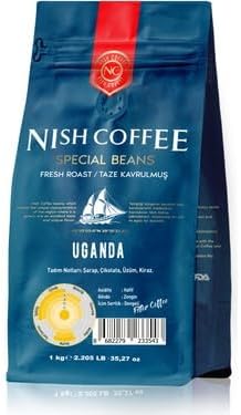 Nish Filtre Kahve Uganda 1 Kg - Öğütülmüş