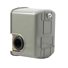 9013FSG2J24 Pressure Switch - 40/60 Psi Adjustable Differential, 1/4" Female NPT - Ideal Replacement for Well Pump Water Pressure Control Switch - Easy Installation