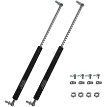 Gas Spring Prop Struts Shock Lift Supports 14 Inches 50lb with L Mount for RV Bed Floor Hatch Trap Door TV Cabinet Heavy Duty Box Lid Window (50lb, 14in)