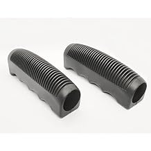 Handle Grips for Wheelchair and Transport chair.Handgrip,Handle Grip,Push Handle, Ergonomic,(HD Bariatric Wheelchair )Inner Dia 7/8 Inch,TRHG,Wheelchair Universal Replacement Parts (1Pair,Black)
