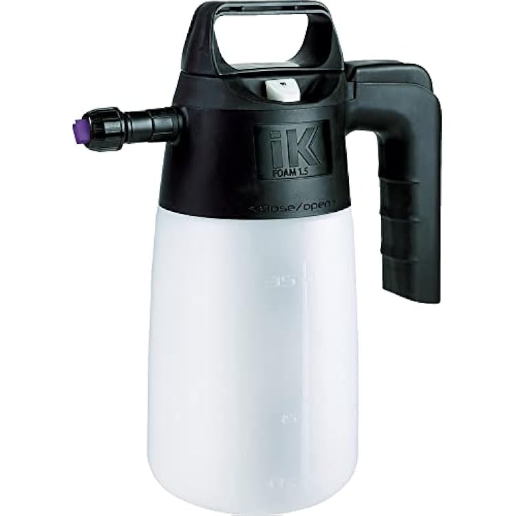Matabi ik Foam 1.5 Pressure Sprayer, Black and White