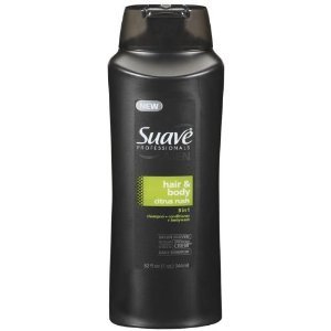 Suave Men 3 in 1 Shampoo Conditioner and Body Wash Citrus Rush 28 oz - Pack of 1