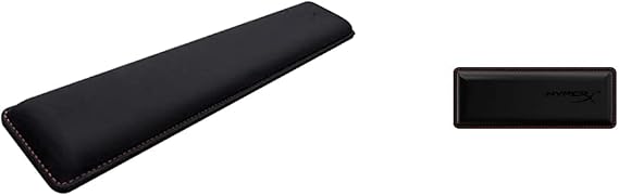 HyperX Wrist Rests - Cooling Gel Memory Foam - Anti-Slip - Keyboard and Mouse Accessories, Black