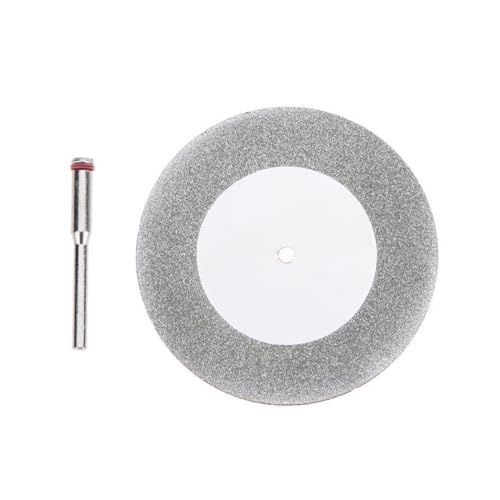 1pcs 60mm Diamond Cutting Disc Mandrel Accessories Mini Circular Saw Blade Electric Saw for Drill Steel Rotary Cutting Tool