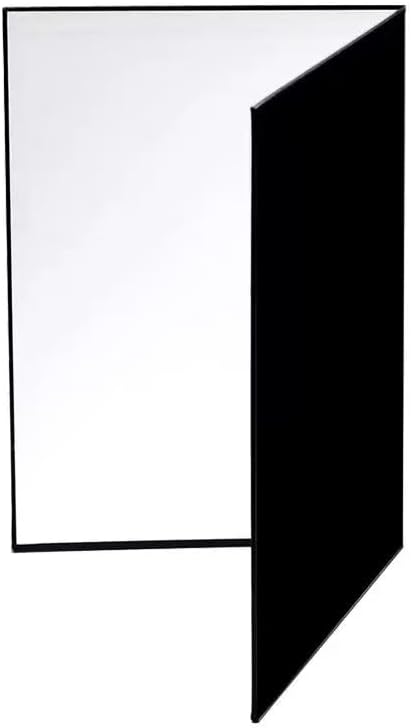 Photography Reflector Cardboard, Light Control Board for Studio Photography (1 Pack, 12 x 8 Inch)