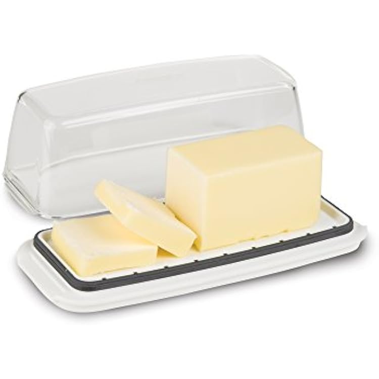 Progressive International ProKeeper Butter Container White, Single