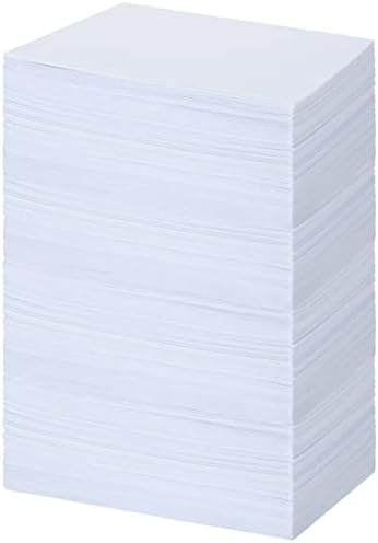 Rtteri White Felt Fabric Sheets 9 x 12 Inch Bulk, Soft Felt Squares 1 mm Thick for DIY Craft Sewing Patchwork School Crafting Projects DecorationWhite,100 Pcs