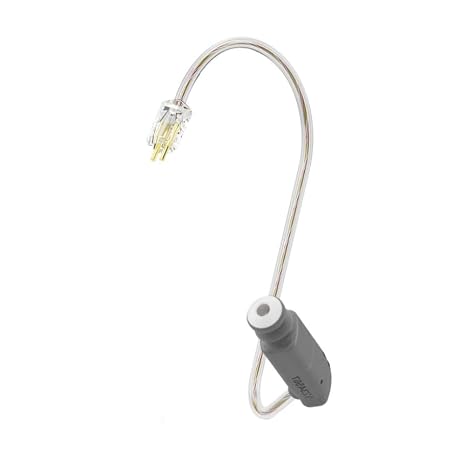 Widex EasyWear V1 Receiver Wire - Compatible with Widex Dream, Unique, Beyond, Evoke and Non-Rechargeable Moment Hearing Aids (Left Ear, Power, Size 2)
