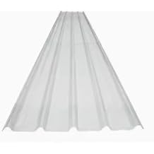 1/3/4/5/6/8/9/10/12/15 Pcs Corrugated Roofing Sheets,1.2mm Fiberglass Daylighting Panels,Clear Roof Sheet,Waterproof Roofing Tiles,Replacement Shed Panel,Easy to Bend and Cut (35x28in,1 Pcs)