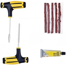 BONV Car Tire Repair Tool Kit Universal Emergency Tire Repair Tools Suitable for All Types of Cars, Motorcycles, and Electric Vehicles