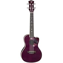 Luna Flora Series Floral Flamed Maple Concert Ukulele