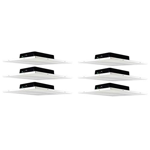 Rockville 6 DCS8T 70V Commercial Drop Ceiling Tile Speakers 4 OfficeRestaurant