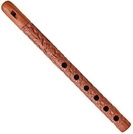 Traditional Wooden Flute: A Timeless Woodwind Musical Instrument (Pack of 1)