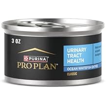Purina Pro Plan Urinary Tract Cat Food Wet Pate, Urinary Tract Health Ocean Whitefish Entree - (Pack of 24) 3 oz. Pull-Top Cans