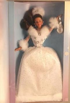 Mattel 2002 Winter's Reflection Brunette Barbie Hispanic 55684