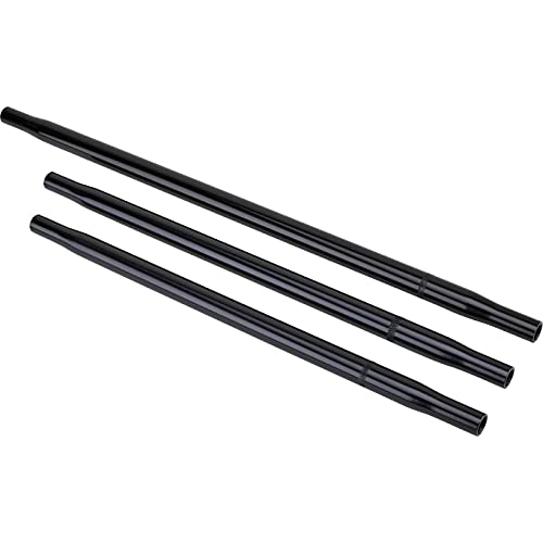 Black 1 OD Swedged 6061 Aluminum Radius Rod for 58 Heim, 28 In. Long