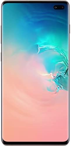 Samsung Galaxy S10 Plus 512GB  8GB RAM SM-G975FDS HybridDual-SIM GSM Only, No CDMA Factory Unlocked 4GLTE Smartphone - International Version Ceramic White
