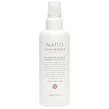 Natio Australia Rosewater Hydration Drench Mineral Face Mist, 6.7 oz - Face Moisturizer For All Skin Types - Makeup Safe Face Mist Hydrating Spray