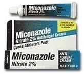 Miconazole Nitrate 2% Antifungal Cream - 0.5 oz
