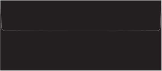 Great Papers! Black #10 Envelope, 9.5"x4.125", 40 Count (2013208)