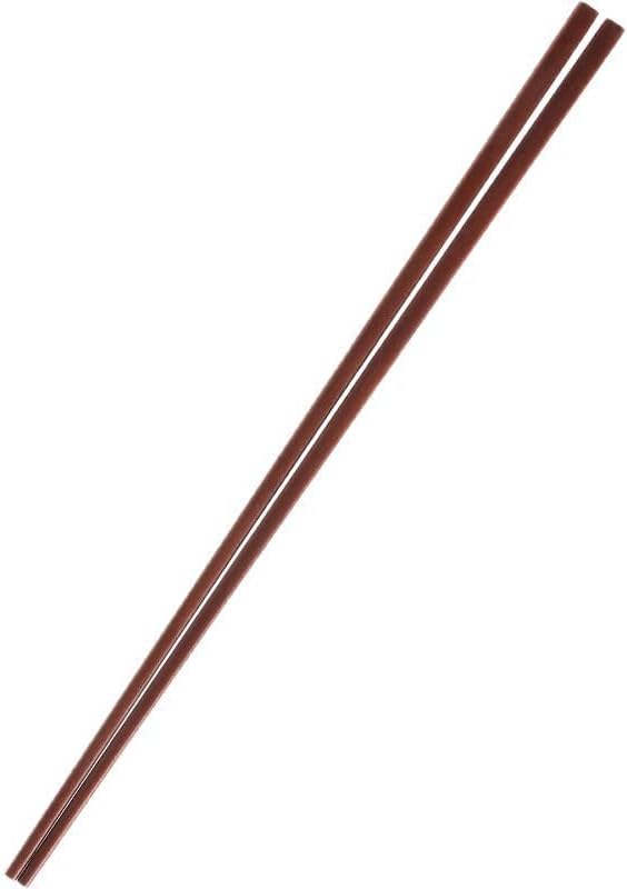 Extra Long Wooden Chopsticks, 42cm, Brown, Traditional Style for Hot Pot and Noodles