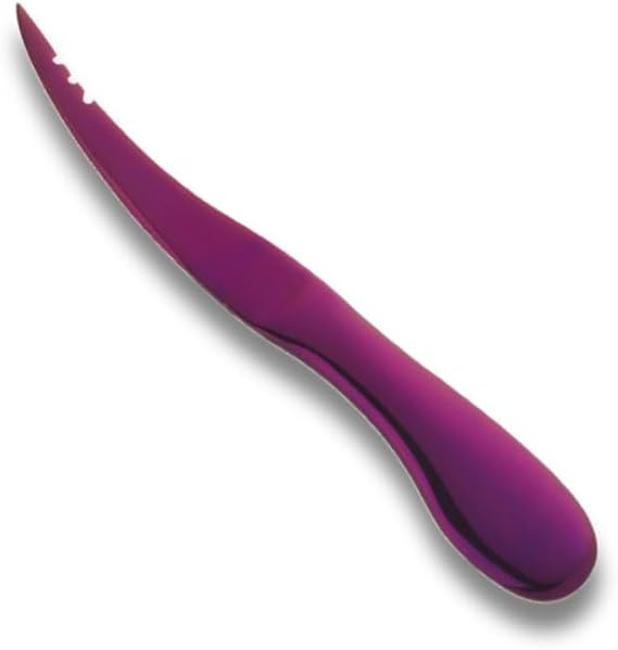 Shrimp Deveining tool Multi-Colored Shrimp Deveiner Tool Stainless SteelShrimp Peeler Knife for Easy Deveining (Purple)