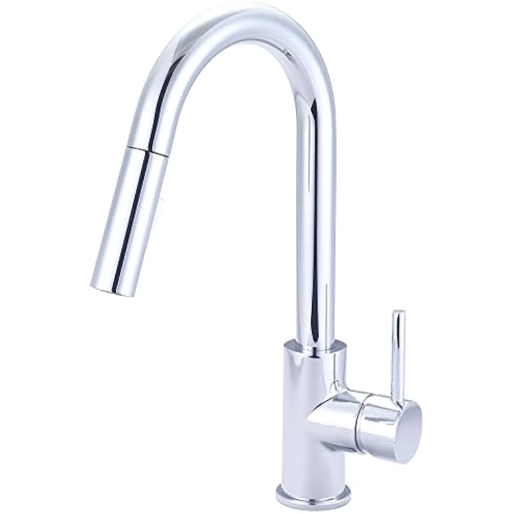 Olympia i2v K-5080 Single Handle Pull-Down Kitchen Faucet in Chrome