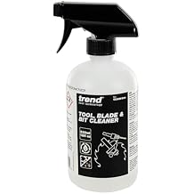 TREND Tool, Blade & Bit Cleaner, 18 fl oz, Resin, Pitch & Rust Remover, Safe Non-Toxic Formula for Workshop Tools, CLEAN/500