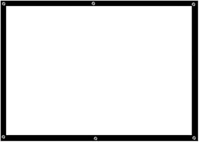 Projector Screen Projector Screen Simple Anti-Light Curtains 16: 9 Portable Home 3D HD Digital Pojector Curtain Projection Screen,72 inch
