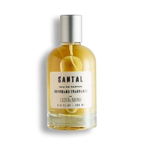 Liliyas Aroma SANTAL Eau de Parfum, Fragrance for Women and Men, VEGAN 3.4 Fl Oz