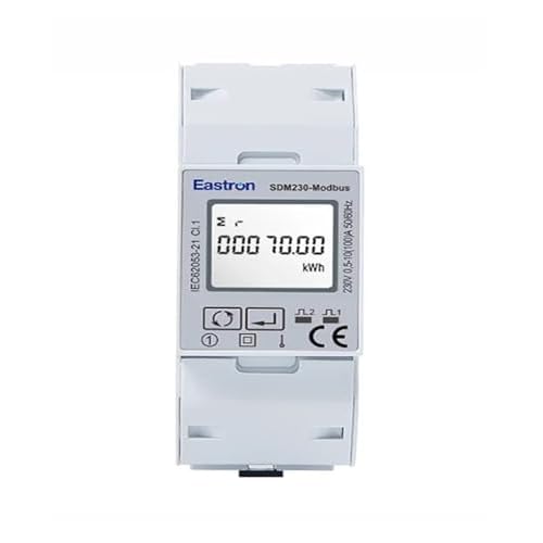 Energy Meter SDM230 220230V Single Phase Double DIN Module Bi-Directional Multi Function RS485 Output