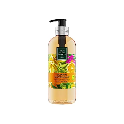 EST 1923 Eyup Sabri Tuncer Natural Soap Series Foam Bodrum Mandarin-Natural Olive Oil, 500ml