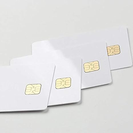 Blank White J2A040 ic Java Smart Card with Hi-co Magnetic Strip,cr80 hico Magnetic Stripe J2A040 chip Java Smart Card Pack of 10