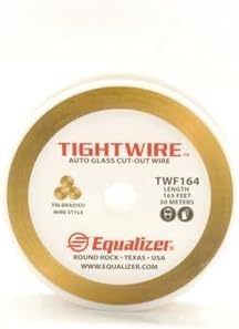 Equalizer Tight Wire Auto Glass Cut Out Wire EQWR-123-164ft High-Performance, Durable Tool for Precise Auto Glass Removal and Replacement, Ideal for Professionals and Extensive Projects.